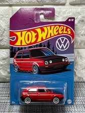 Hot Wheels 2022 Vw Series 88 Volkswagen Golf Mk2 Red Hot Wheels 2022 Vw Series 88 Volkswagen Golf Mk2 Red