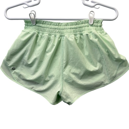 Lululemon Mint Green Lined Running Shorts Women’s Sz 10