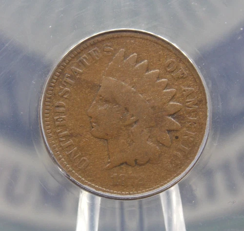 1872 Indian Head Cent Penny 1c ANACS G4 #753 Good East Coast Coin & Collectables