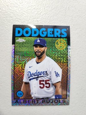2021 Topps Update Silver Pack Albert Pujols 1986 Chrome Promo Mojo #86C-1 NM