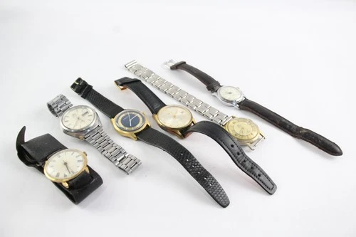 Vintage Mechanical Watches Smiths Timex SPARES/REPAIRS x 6