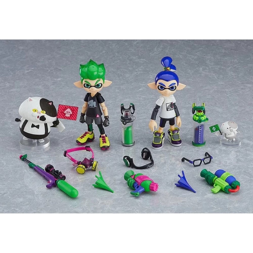 Figma 462-DX Splatoon Boy DX Good Smile Company figurine articulée import Japon