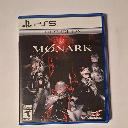 NIS America Monark Deluxe Edition PS5 w/ Case, Insert, Mini Art Book, Soundtrack