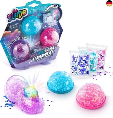 Canal Toys - So Slime Cosmic Slime ? Packung mit 3 kosmetischen Schleim ?