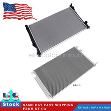 2pcs Radiator And Ac Condenser 2019-2025 For Toyota Rav4 2.5l Non-hybrid 2pcs Radiator And Ac Condenser 2019-2025 For Toyota Rav4 2.5l Non-hybrid