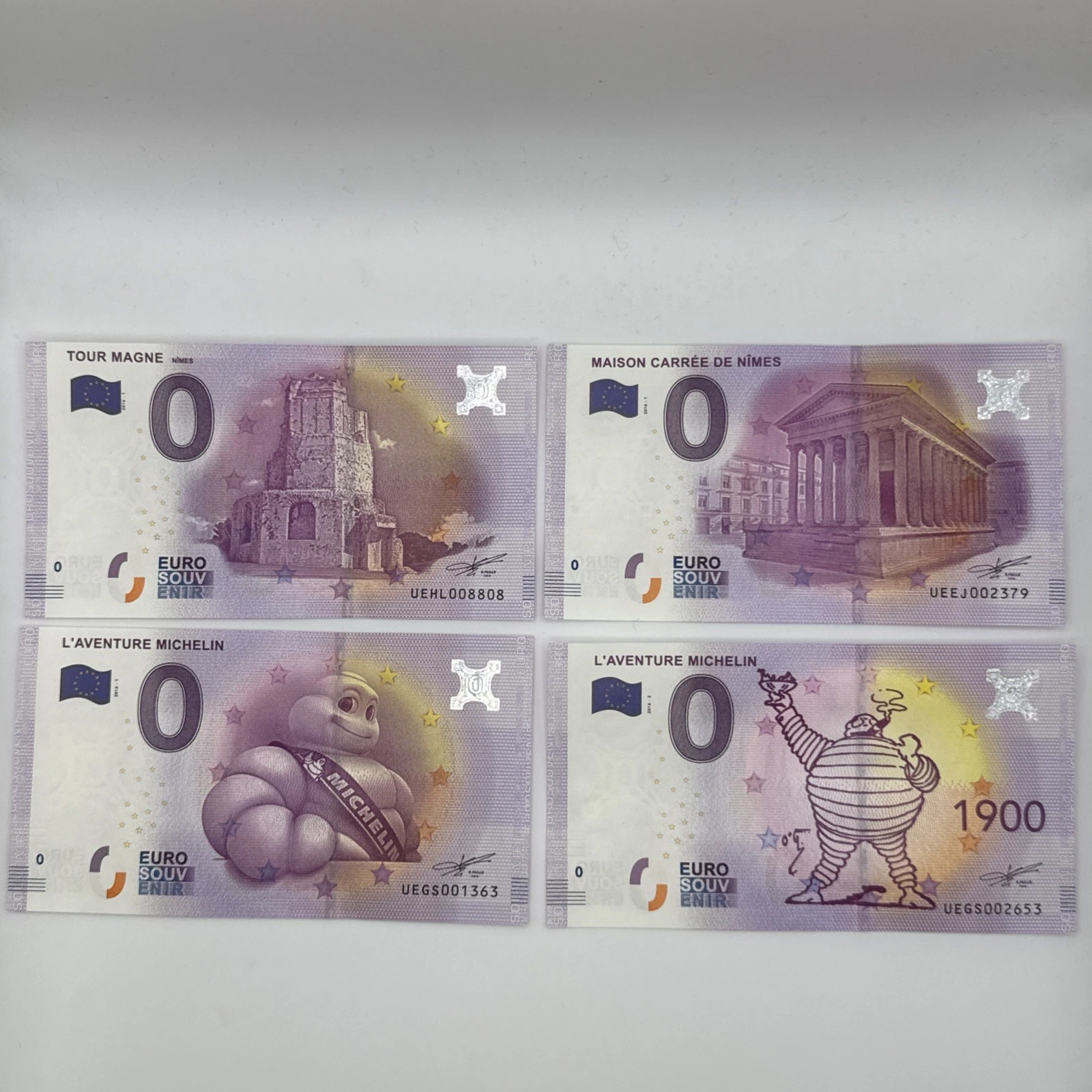 Billet  Zéro 0 € Euro Touristique / Souvenir 2016