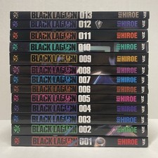 Black Lagoon Manga Volumes 1-13 English Brand New US Authentic Viz Media