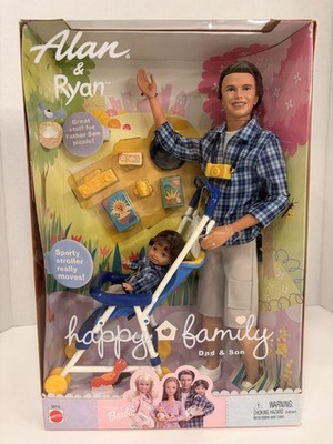 Rare Vtg 2002 Barbie Happy Family Alan & Ryan Doll Set 56710 Sealed MIB NRFB HTF