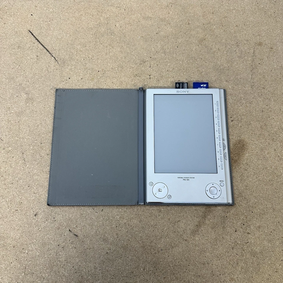 Lector electrónico Sony PRS-505 plateado para piezas o reparación leer paquete Foto 2 de 4