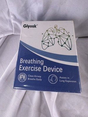 Giyosk Breathing Exercise Device for Lungs, Lung Expansion and Mucus Relief 