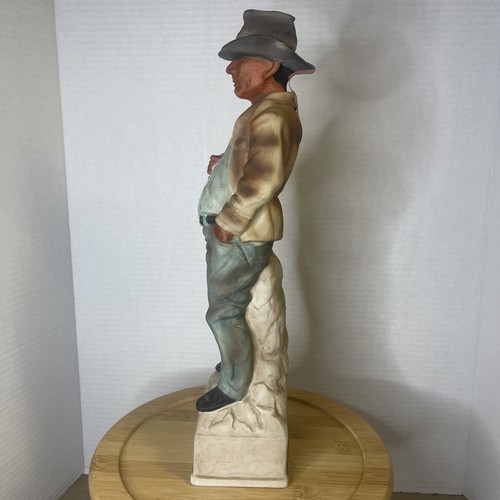 Vintage Lionstone Whiskey Decanter CASUAL INDIAN 1969 Sculptured Porcelain - 第 12/14 張圖片