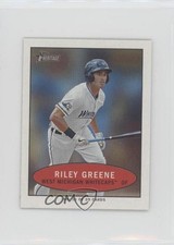2020 Heritage Minor League Edition 1971 Bazooka Numbered Test Riley Greene 0i6p