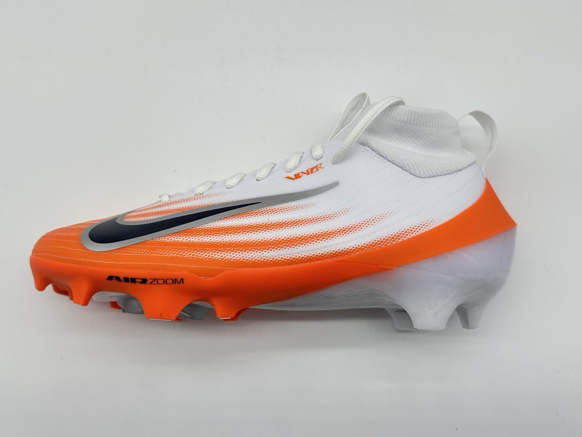 Nike Air Zoom Vapor Pro 1 Men's Size 7.5 Orange White Football