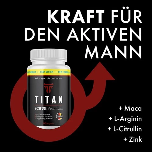ORIGINAL Titan Schub Kapseln | Bestseller für Männer, jetzt reduziert | 60 Stk. - Bild 2 von 5