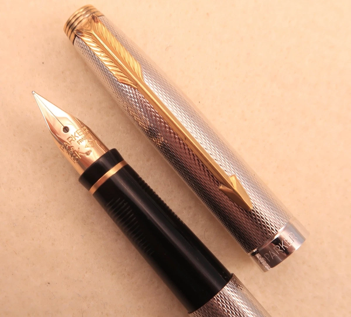 Parker Collectible Fountain Pens with Vintage Gold, 18K Nib for