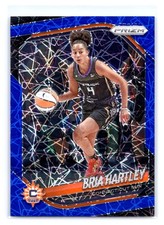 2025 Panini Prizm WNBA #86 Bria Hartley Blue Velocity Prizms