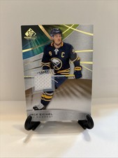 Jack Eichel 19-20 Upper Deck SP Game Used Edition Game Used Jersey Card Sabres