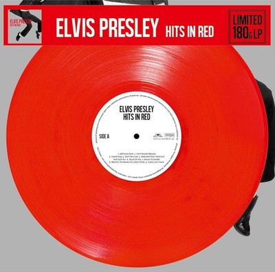 Elvis Presley - Hits In Red LP 12'' Red Colored Vinyl Record - NEW