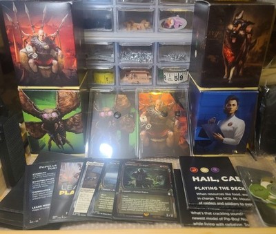 MTG Magic the Gathering Fallout Commander Deck Set Of 4 Complete Extras Mutant