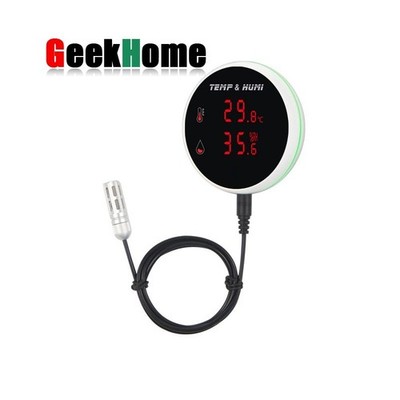 SNT957W-DE (1M/3.3FT) Tuya Wifi Temperature Humidity Sensor with Power adapter