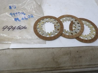 New NOS Hodaka Friction Clutch Plates Set of 3 994606 Models 99, 01, 02