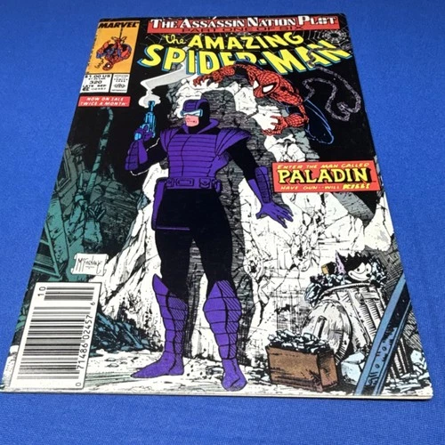 The Amazing Spider-Man #320 (1989) Paladin, Assassin Nation McFarlane Marvel VF+