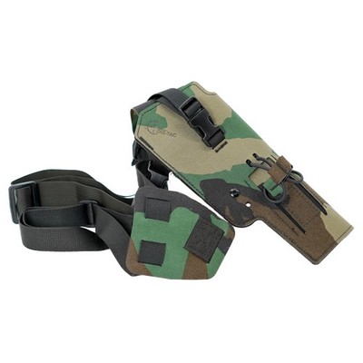 Cole TAC Varmint Wrangler M81 Woodland Chest Holster Durable Lightweight Gear