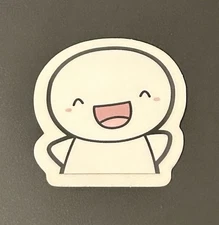 NEW The Coffee Monsterz Co. Happy 😃 Emoti Sticker TCMC