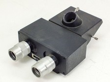 Binocular Microscope Head Block Adjustable Eyepieces IPD Scale Wafer Prober