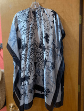 Black Gray Kimono casual wear all seasons
