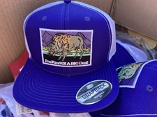 Justin SnapBack Adjustable Fit Baseball Cap Purple Buffalo Lot Of 50 Caps