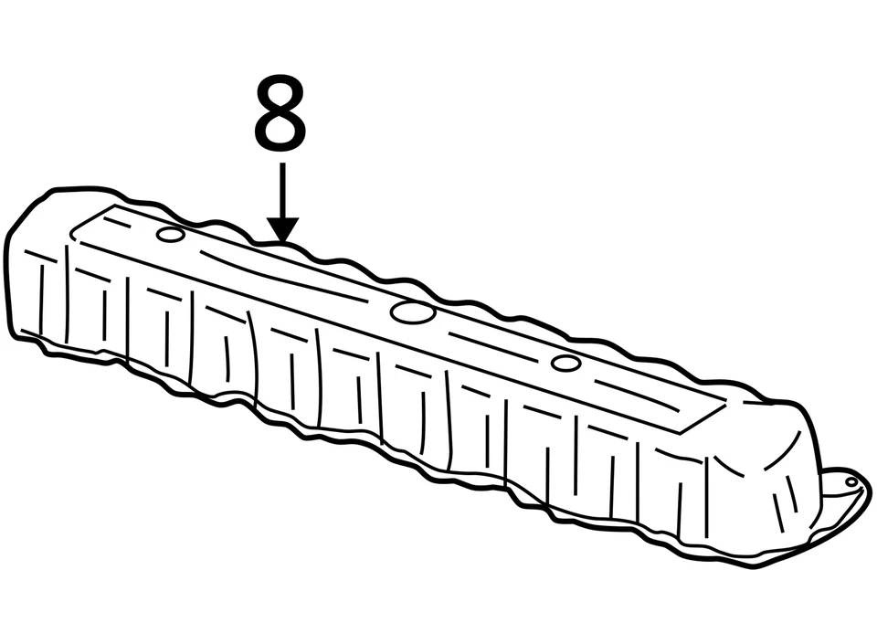 Jeep Grand Cherokee 1997 pasajero culata derecha válvula cubierta HR65L Foto 4 de 4