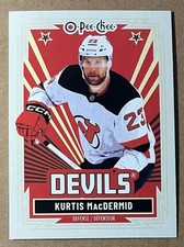 2025-26 O-Pee-Chee Retro Kurtis MacDermid #243 New Jersey Devils