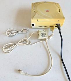 VTG Sega Dreamcast Console 2 Controllers And Cords Bundle Tested Works Perfect