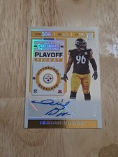 2019 Contenders ISAIAH BUGGS Playoff Ticket Autograph /99 Rookie Auto Steelers