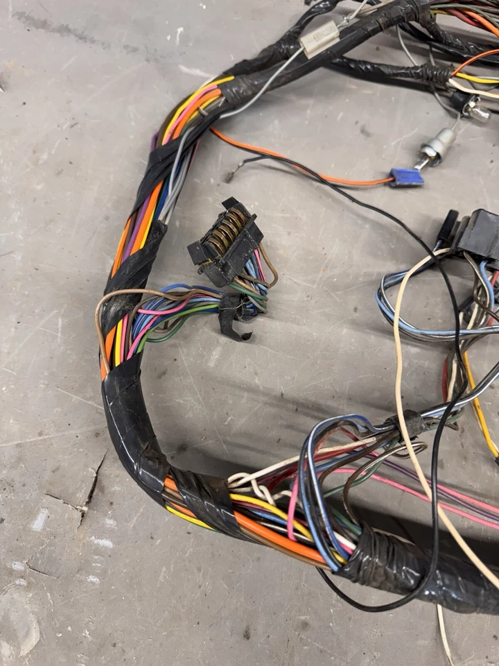 1968-1972 Pontiac GTO Dash Main Fuse Box Wiring Harness 4 Speed Tempest Lemans - Image 4 of 4