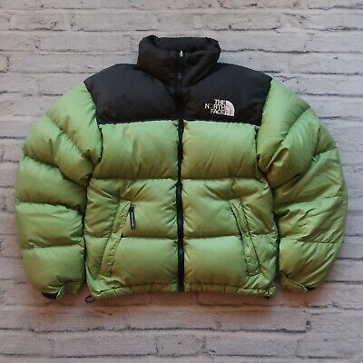 north face nuptse jacket green