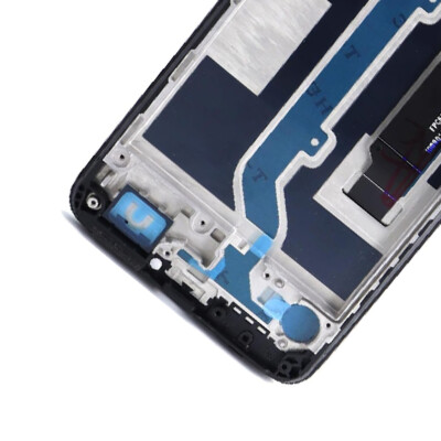 OEM LCD Display Touch Screen Digitizer Assembly Frame For TCL 30XL /30 XL T701DL - Foto 3