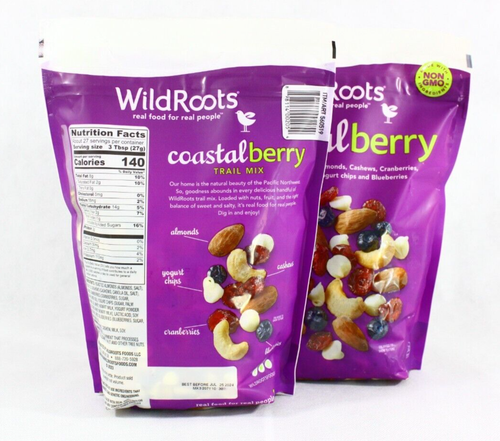 2 Beutel WildRoots Coastal Berry Trail Mix 26 Unzen je 52 Unzen insgesamt kostenloser Versand - Bild 2 von 2