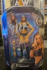 Jazwares Unmatched Series 3 #21 Anna Jay Autographed Action Figure W Protector
