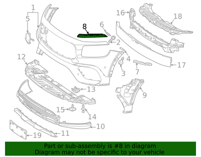 Genuine Mercedes-Benz Basic Carrier Bumper 247-885-68-00 for sale 
