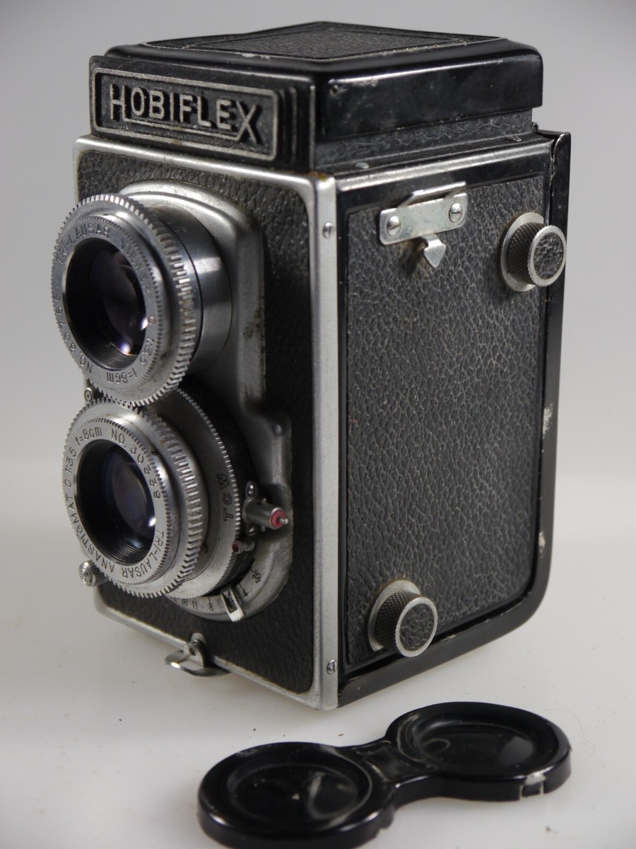 Vintage TLR HOBIFLEX 6x6 Camera w TRI LAUSAR Anastigmat 8cm/3.5