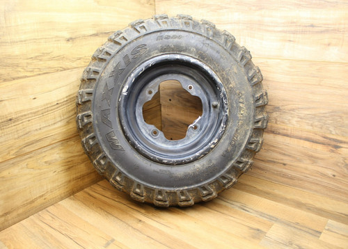 2007 07 Yamaha YFZ450 YFZ 450 Front Wheel Rim 10x5.5 w Maxxis Tire AT 21x7R10