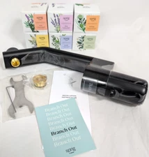 NEW Kohler Sprig Shower Infusion Kit Arm Matte Black + 6 Scent Pod Variety Pack