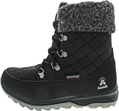 Kamik Gemini Mädchen Schnürboots TEX schwarz