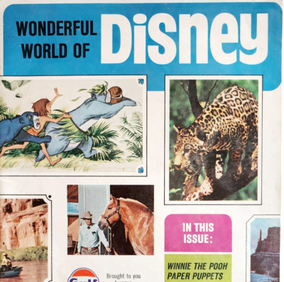 1968 Wonderful World Of Disney Magazine Gulf Gas & Oil Promotion 1st Ed DWG5