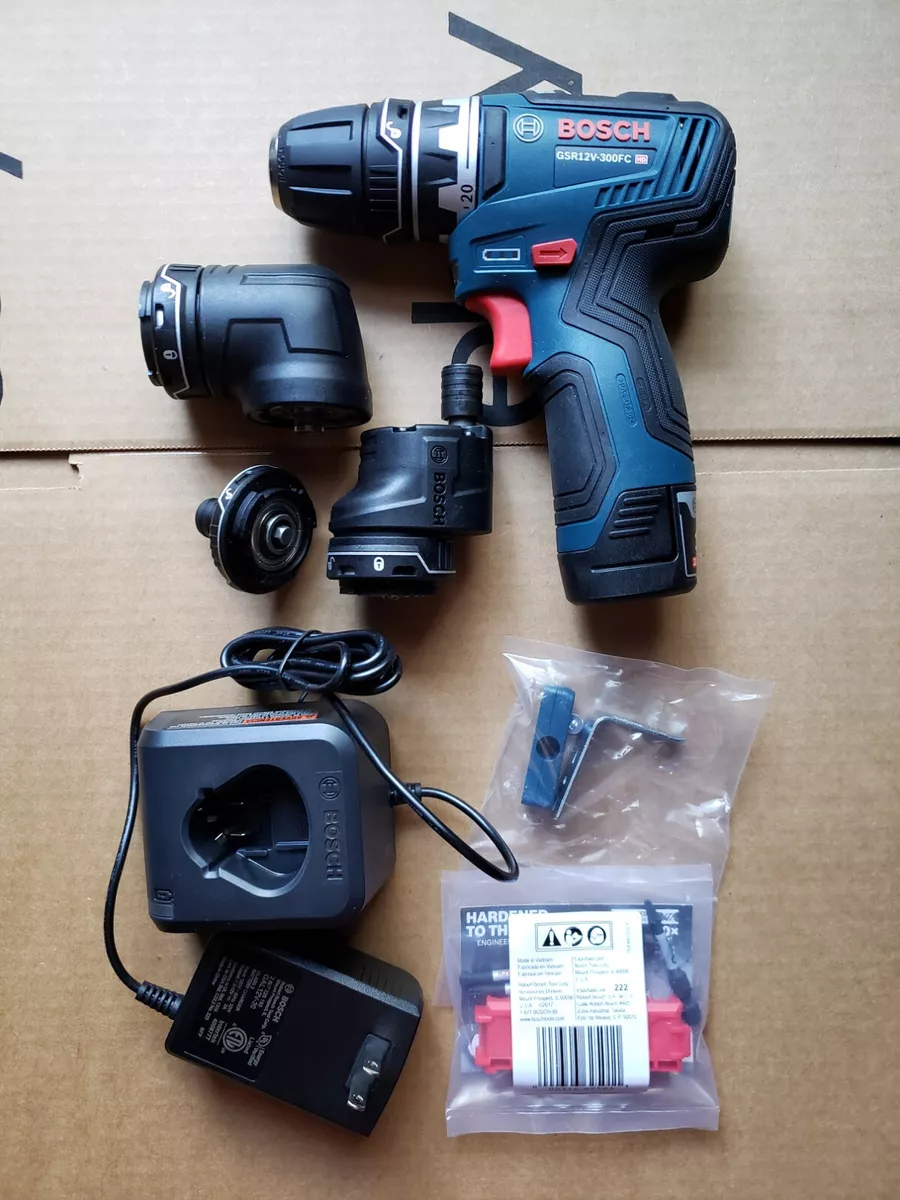 Bosch 12V Flexiclick Chameleon GSR12V 300FC Brushless 5 in 1