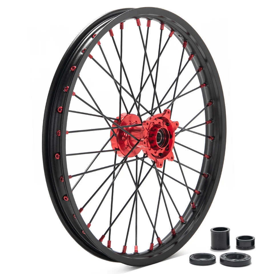 CRF450RX 21" Front 18" Rear Wheel Set for Honda CRF250R CRF450R 14-25 CRF250RX - Image 3 of 4