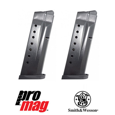 2-PACK ProMag 8-Round Blue Steel Magazine SMI27 for Smith & Wesson Shield 9mm