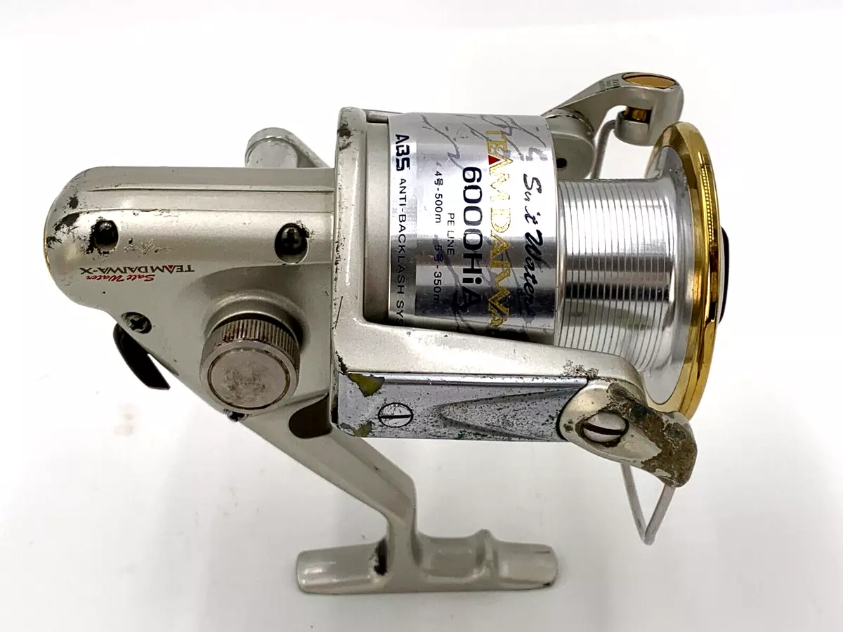 Daiwa Team DAIWA X 6000 HiA Spinning Reel SURF Fishing Saltwater Tackle 3106